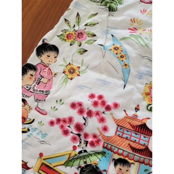 Baxter & Beatrice Baby Toddler Girl Dress 2T Asian Inspired Print Cute - Picture 5 of 9